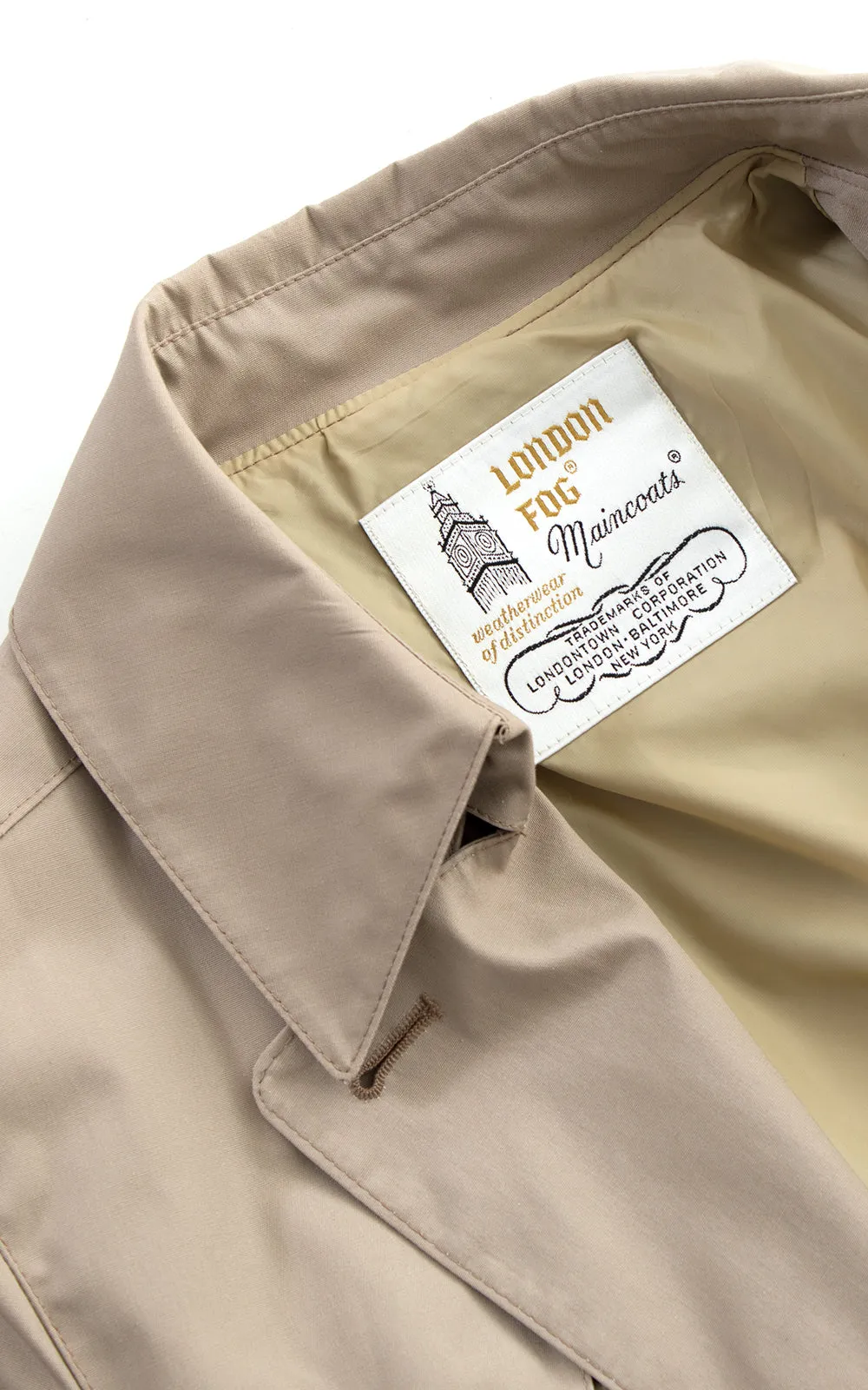 1970s LONDON FOG Trench Coat | medium/large