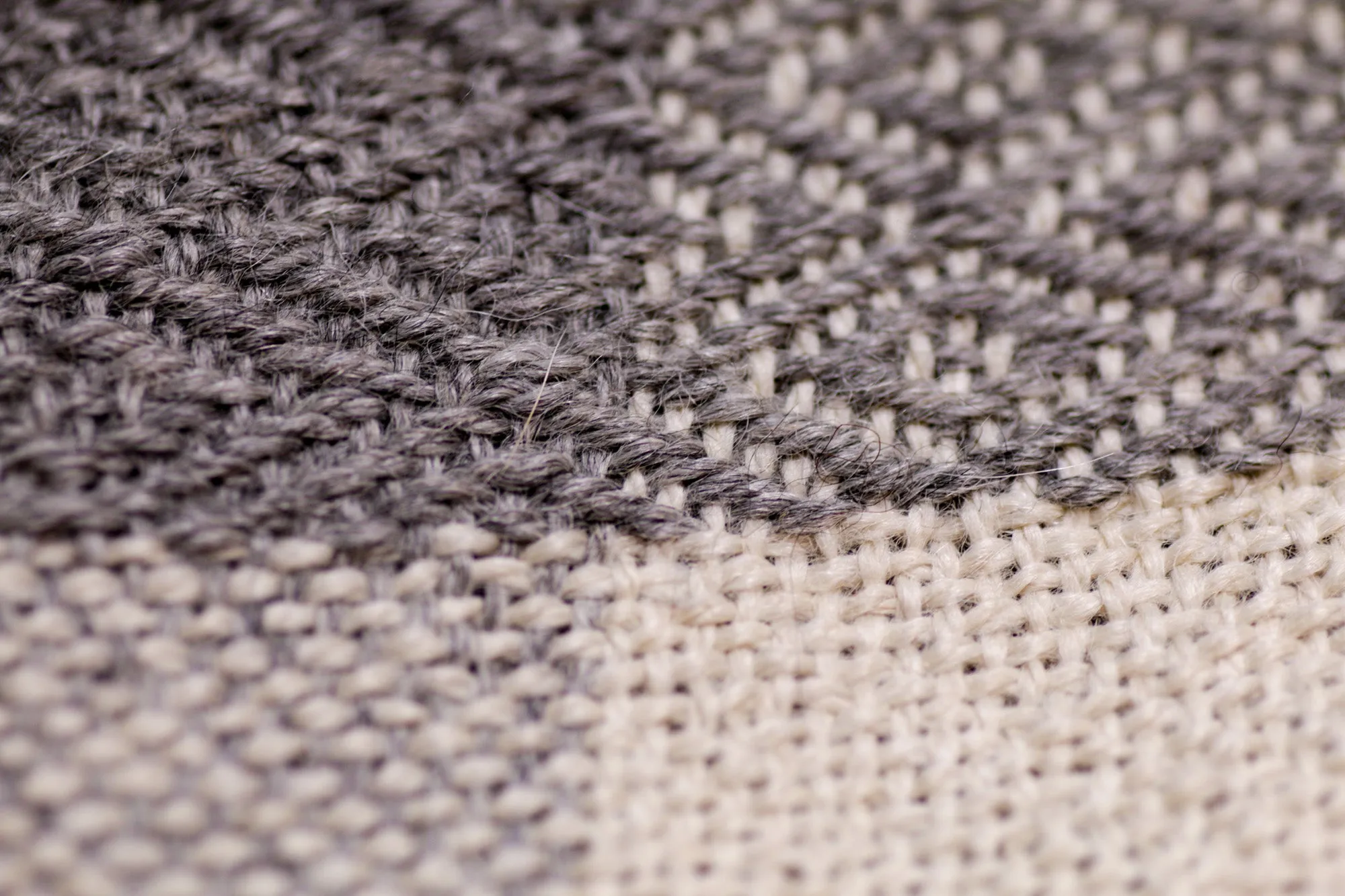 Alpaca Shawl - Natural Grey White Partridge