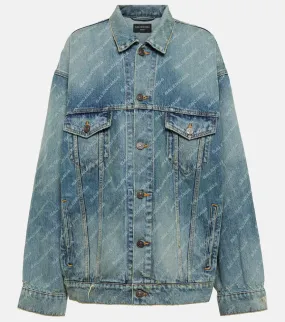 Balenciaga Logo denim jacket