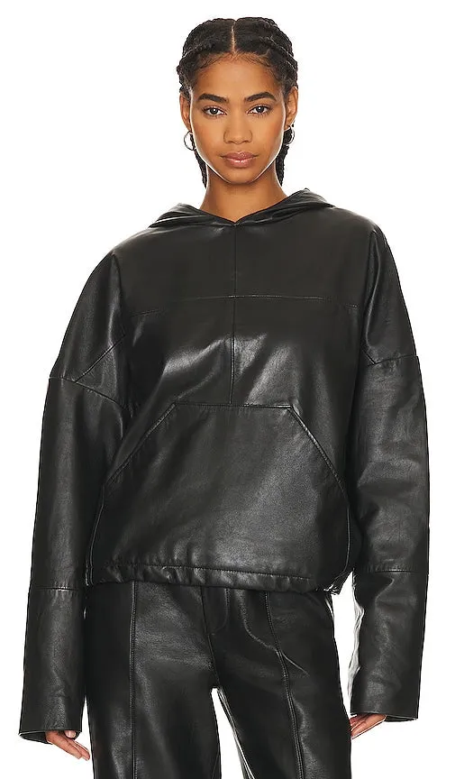 Deadwood Homer Hooded Jacket in Black