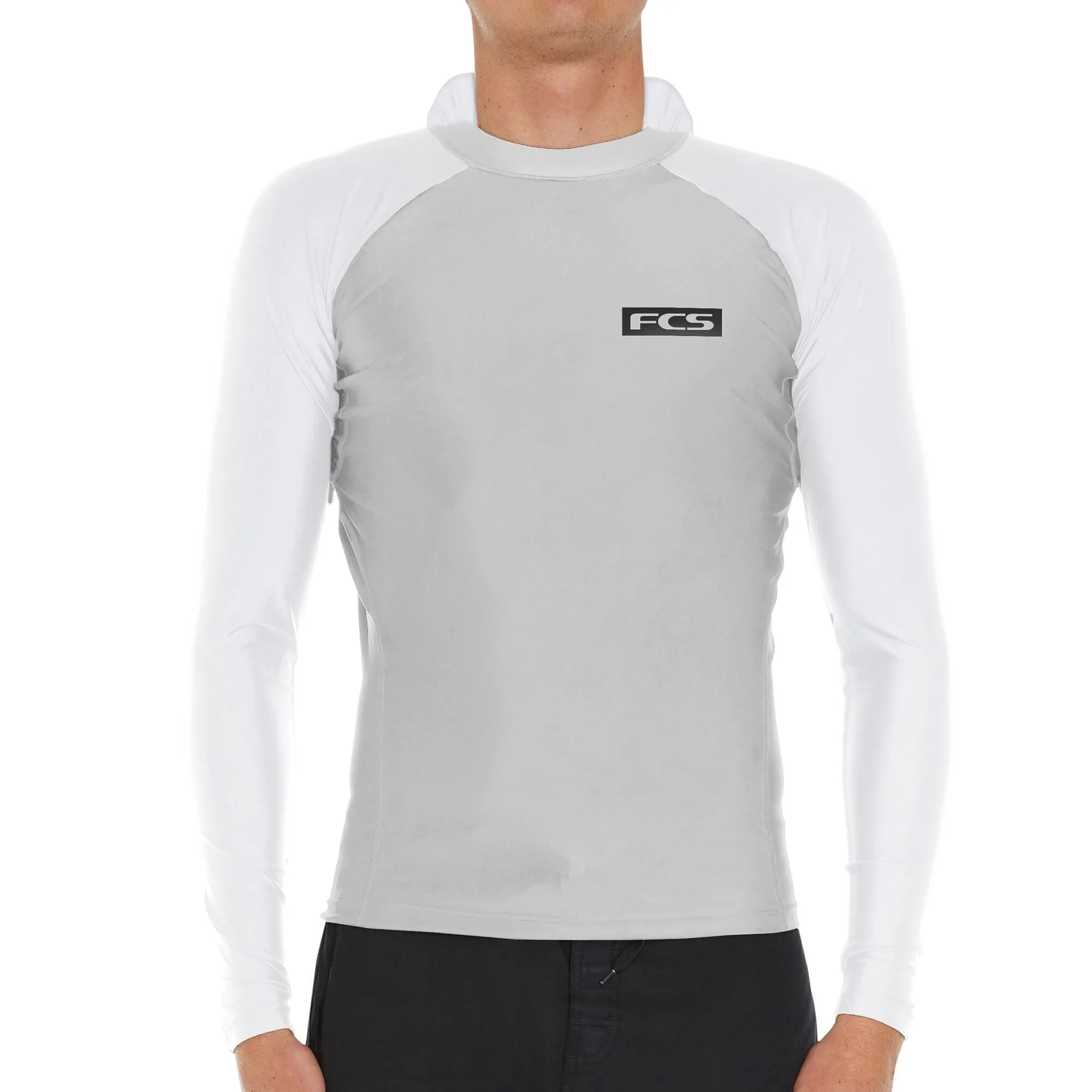 FCS Hooded Long Sleeve Rash Vest