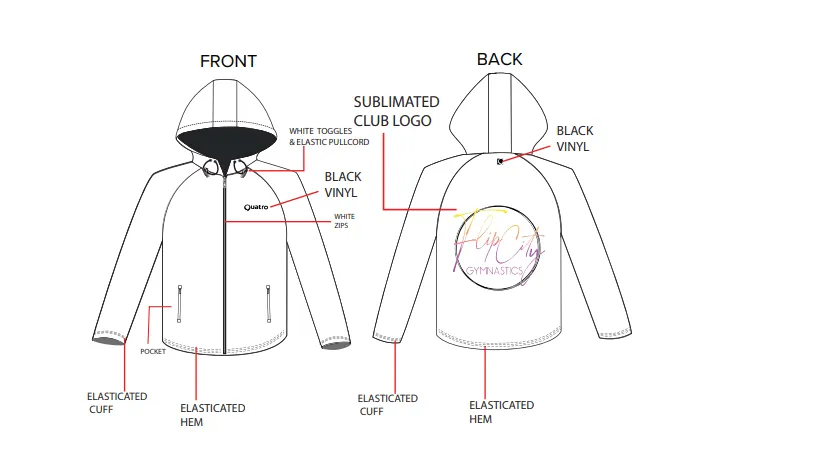 FLIP CITY WINDBREAKER WAG