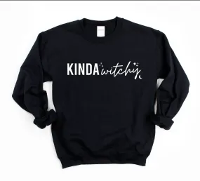 Kinda Witchy Adult Sweatshirt