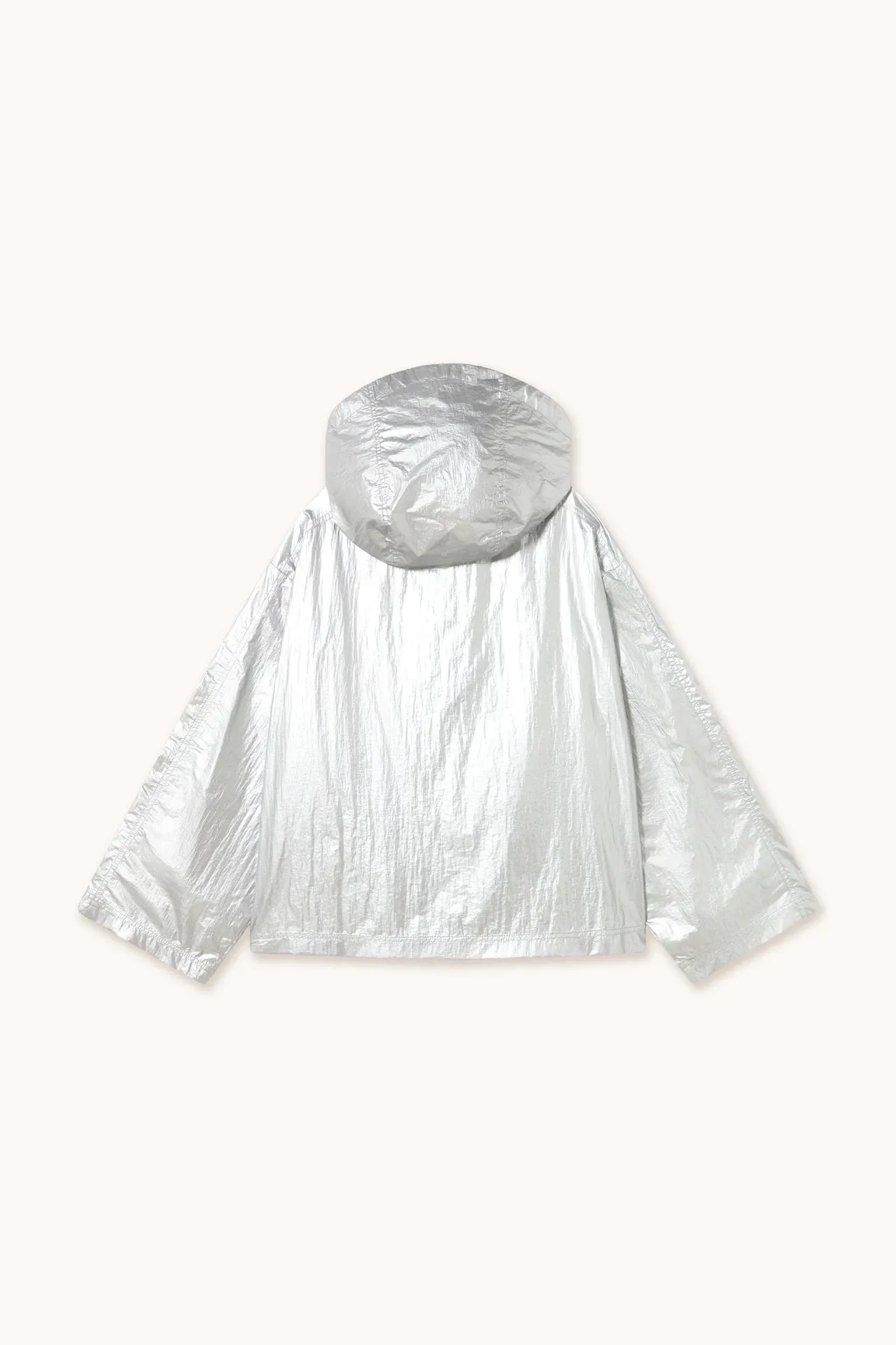 Tiny Big Sister | Metallic Jacket | Silver